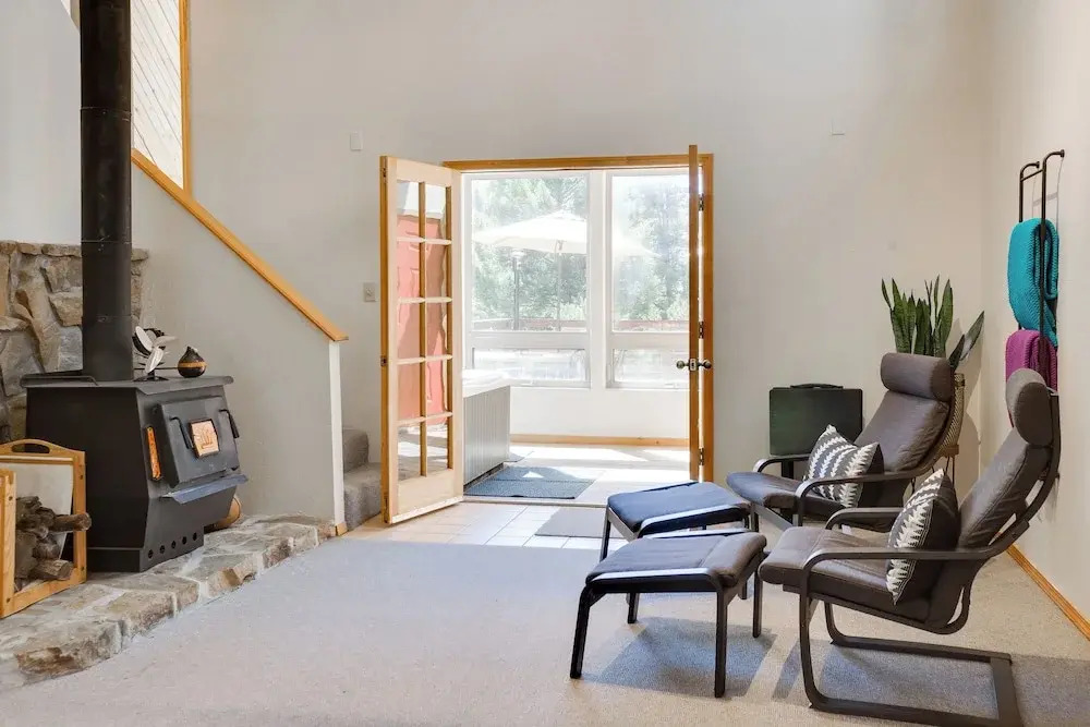 Roomy Angel Fire Home w/ Hot Tub, Sunroom & Views!