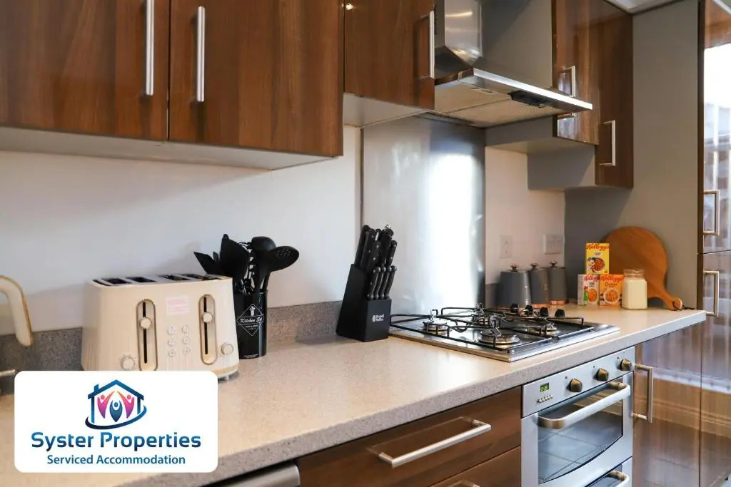 Syster Properties Modern Leicester Stay with Free Parking LE2 Area