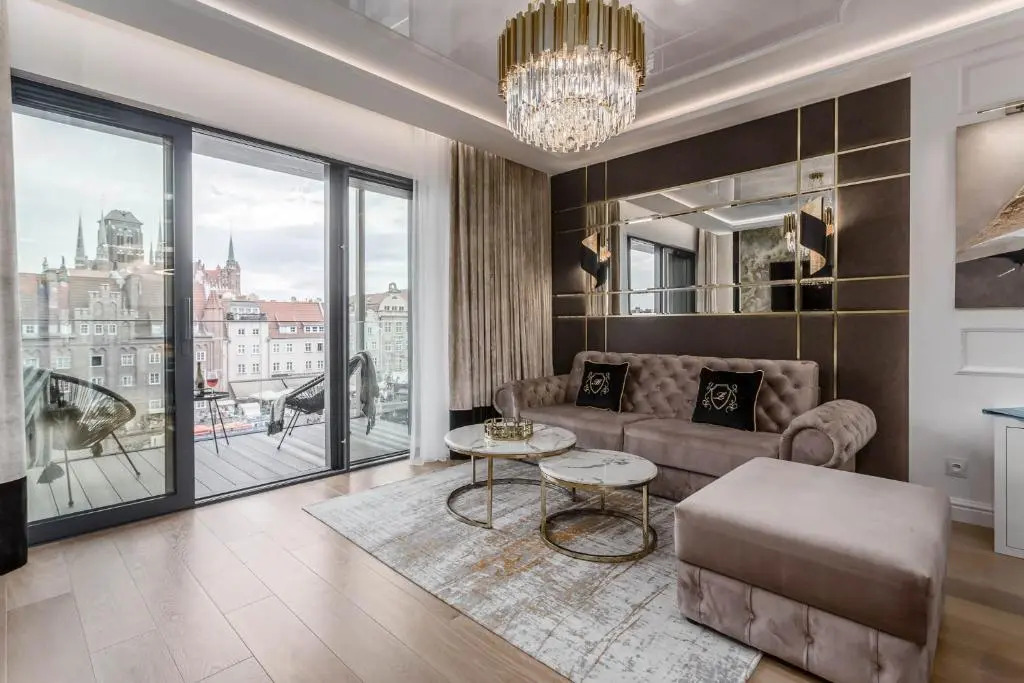 DEO PLAZA Luksusowe Apartamenty z widokiem na Motławę by Noclegi Renters