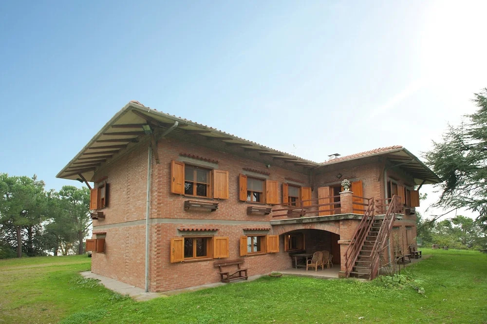 Villa With a View of the Coast, on the top of a Hill in the Middle of a Forest