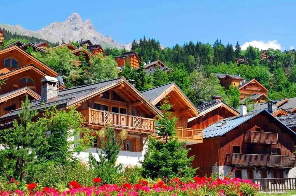 Chalet with 3 Bedrooms in Les Allues, with Wonderful Mountain View, Balcony And Wifi - 500 M From the Slopes