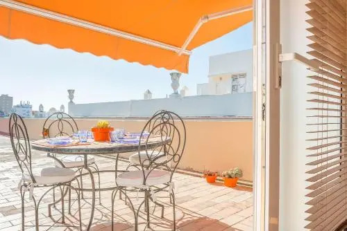 Ático en el centro con 250 m2 de terraza + bicis