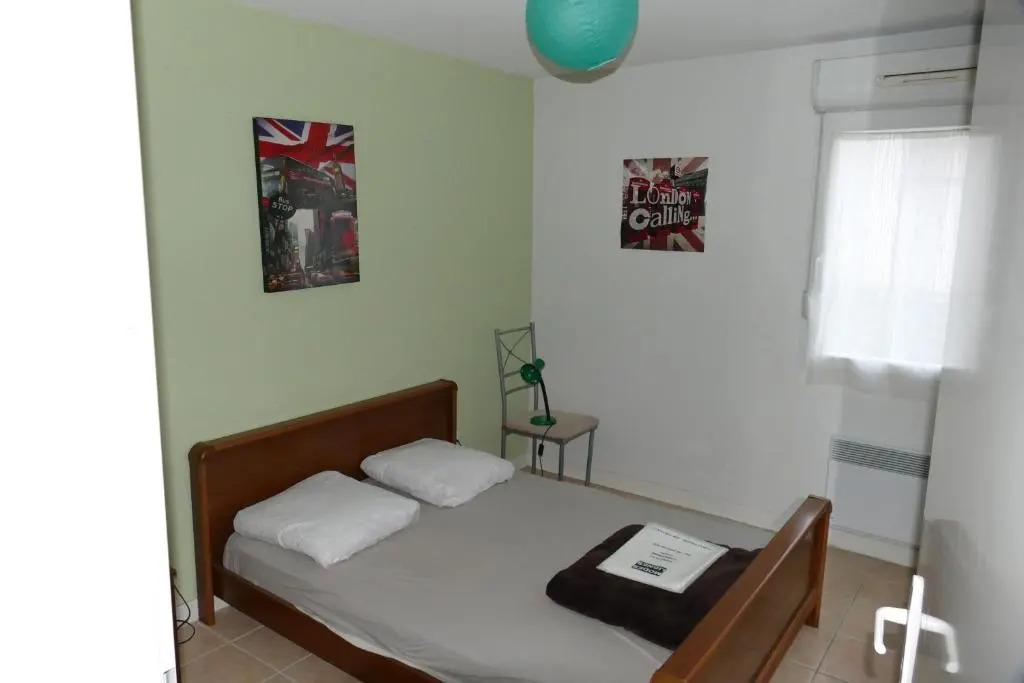 Carcassonne T3 résidentiel rez de jardin piscine, wifi, tennis, fitness