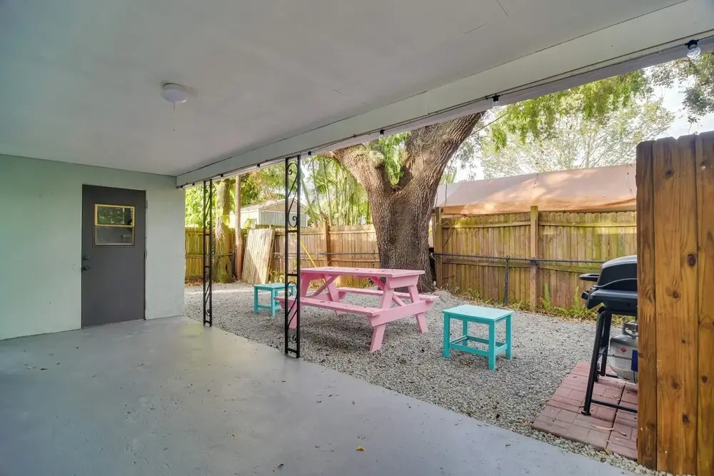 Walk to Art District + Beach: Pet-friendly Getaway