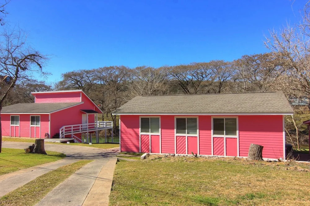 Three Pink Housez 3