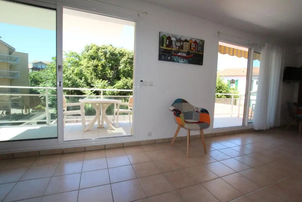 Grand Appt T2 terrasse SUD + PKG - 150m de la plage d'Eyrac