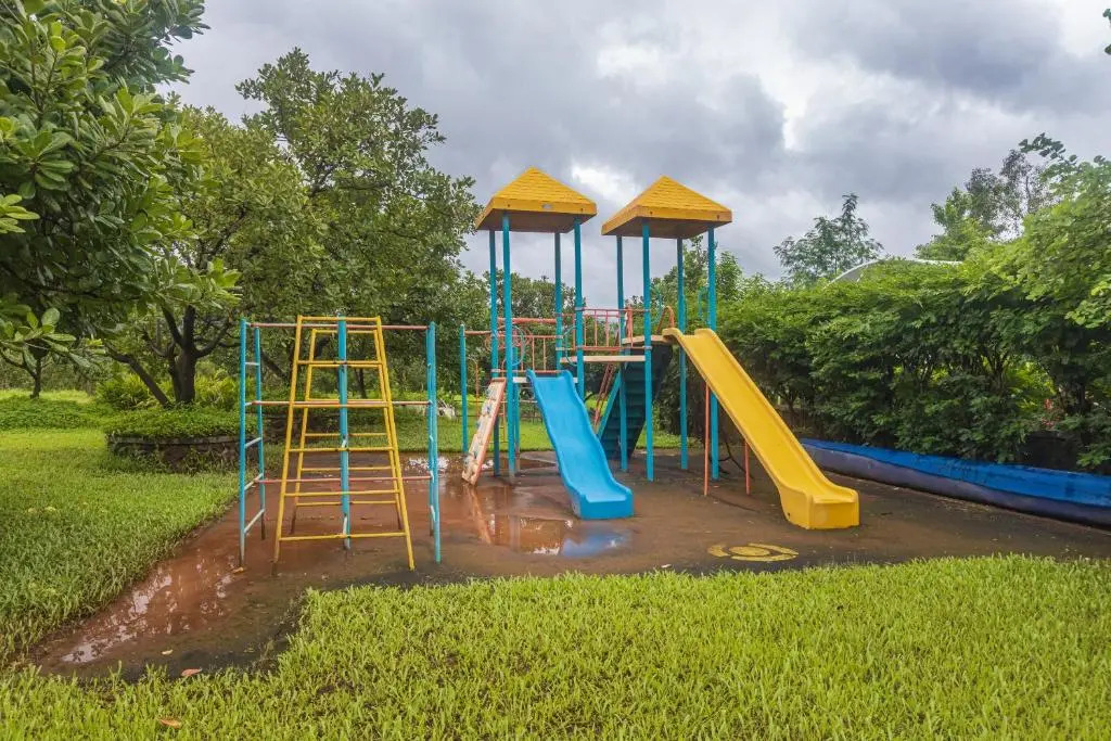 SaffronStays Ananya, Karjat - pet-friendly pool villa with a party deck and games