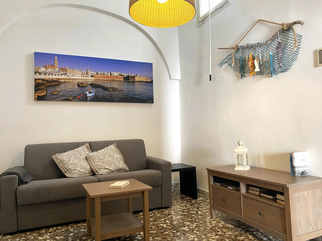 Ideal for family apartment, sea view terrace-Terrazza Palmieri