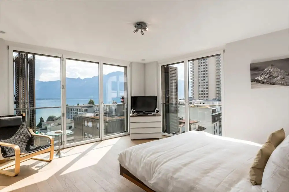 Luxury Apartment Lake view & Center of Montreux