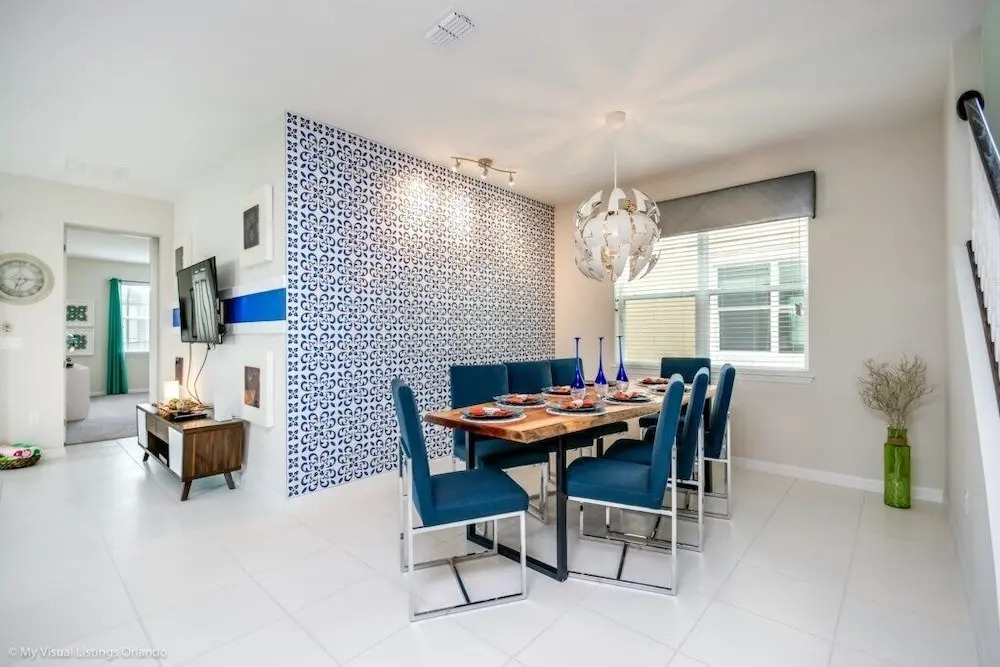 Large 7 Bed Pool Near Disney For 14 Guests! 7 Bedroom Villa