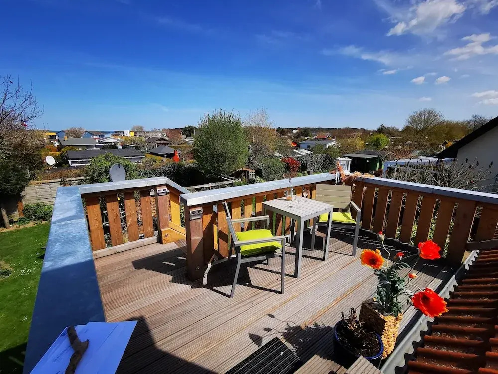 Huebsche Ferienwohnung in Lubmin mit Blick auf Ruegen