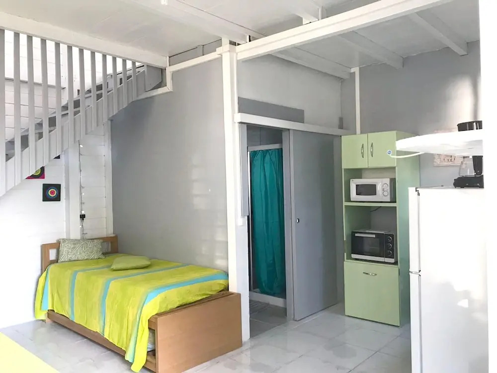 Apartment With one Bedroom in Le Carbet, With Wonderful sea View, Encl