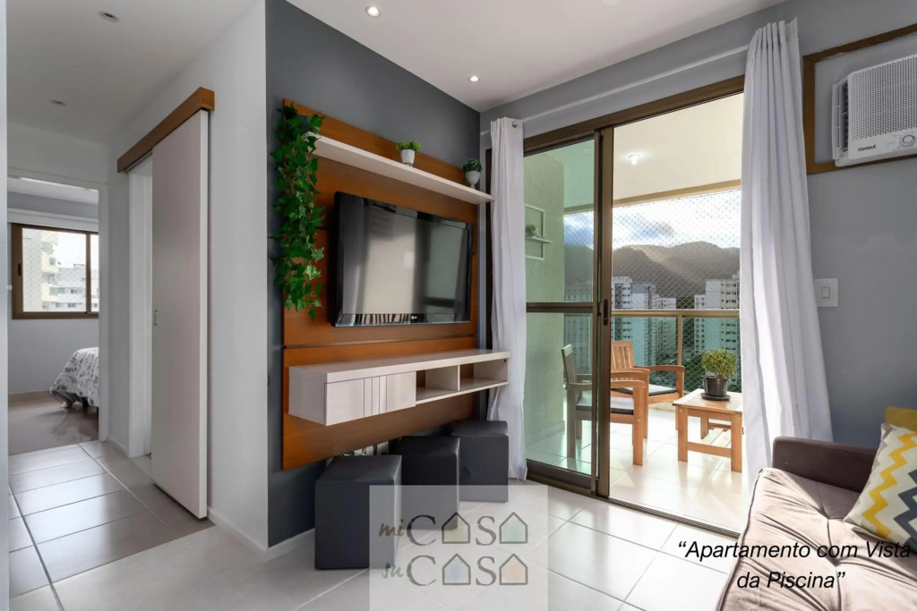 TOP 3 QUARTOS com Home Office Wi-Fi 120 mbps - ESTACIONAMENTO em Condominio com PORTARIA 24h, PARQUINHO INFANTIL, Piscina e Sauna - Apartamento com Ar Condicionado, SmarTV e Cozinha Completa
