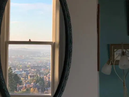 Spacious town house with great view