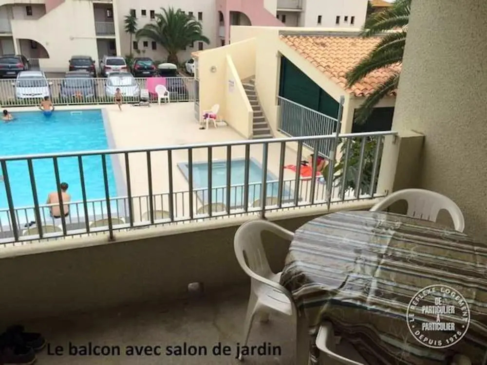 Apartment With 2 Bedrooms in Agde, With Shared Pool and Furnished Terrace