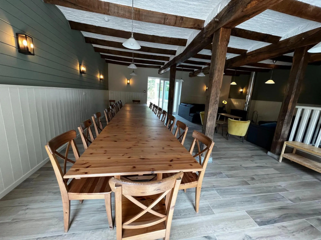 Ardennes farmhouse with heated indoor pool and bubble bath