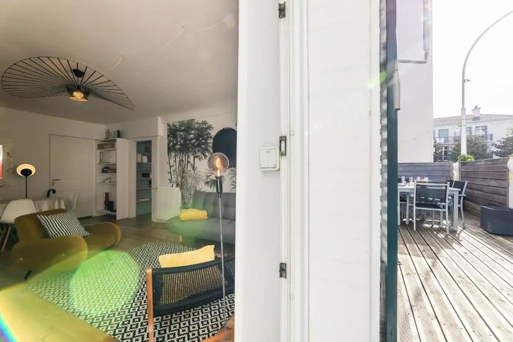 POP KEYWEEK Apt 3 bedrooms with terrace & parking Biarritz city center