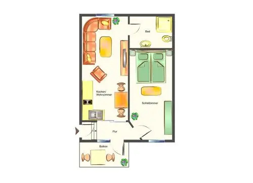 Haus Mertin Whg 4 Seepferdchen