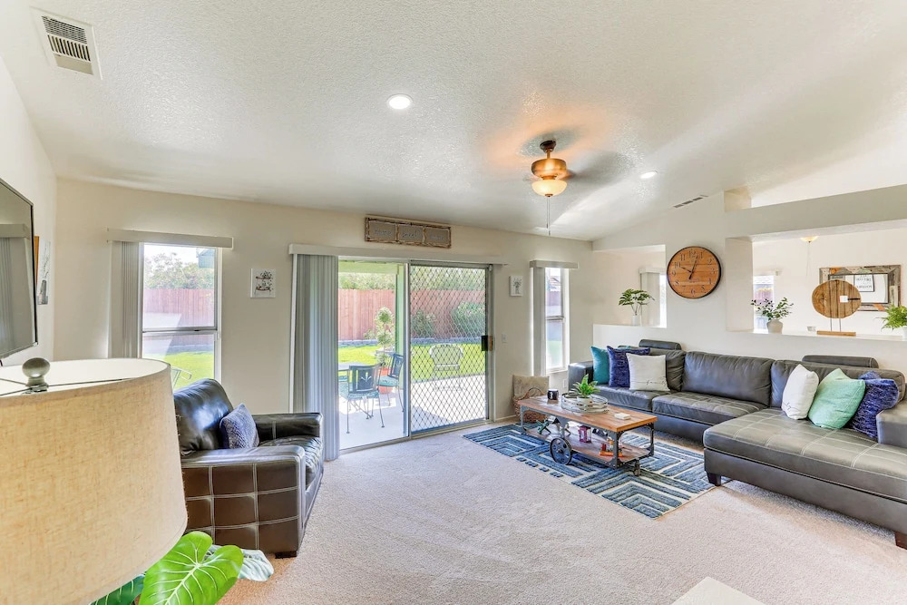 Victorville Home w/ Large Yard & Charcoal Grill!
