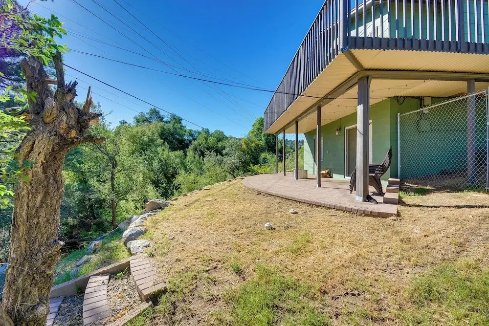 1 Mi to Whiskey Row: Home w/ Fire Pit & Deck
