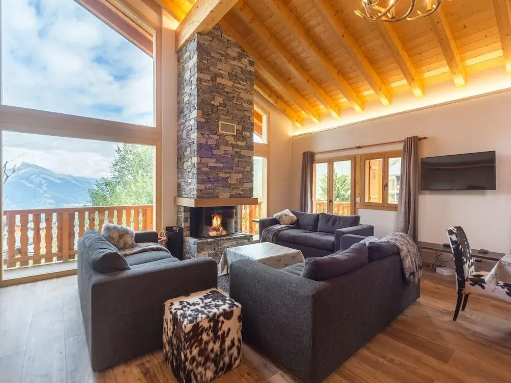 Chalet in Riddes Near Ski Lift Les 4 Vallees