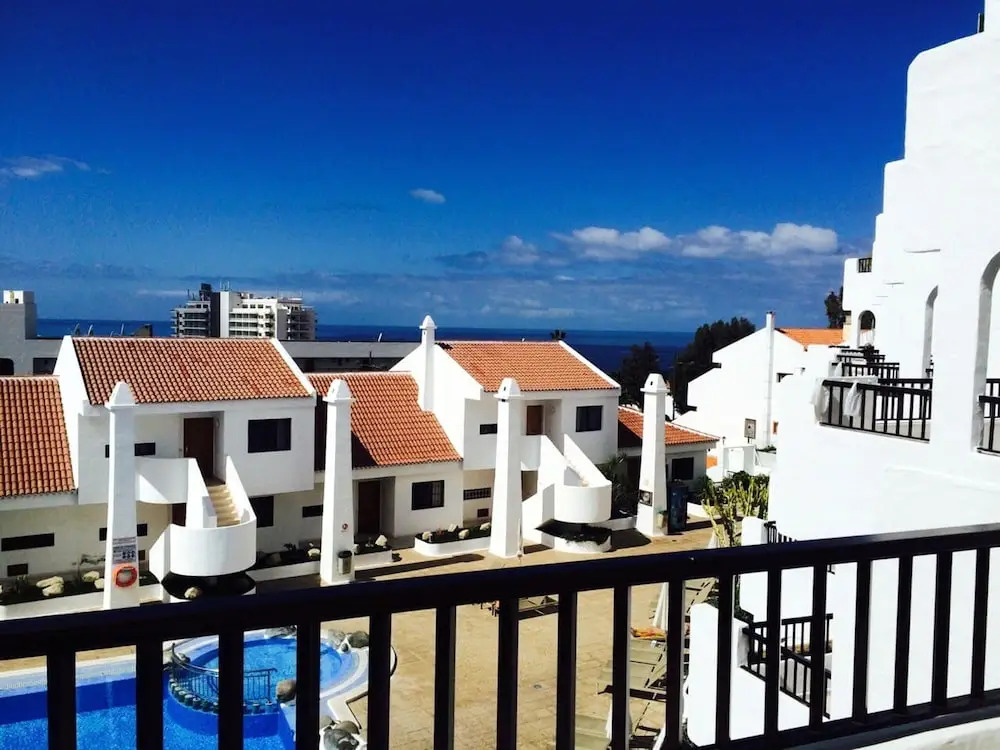 Apartment with 2 Bedrooms in Costa Adeje, with Wonderful Sea View, Shared Pool, Furnished Balcony - 700 M From the Beach