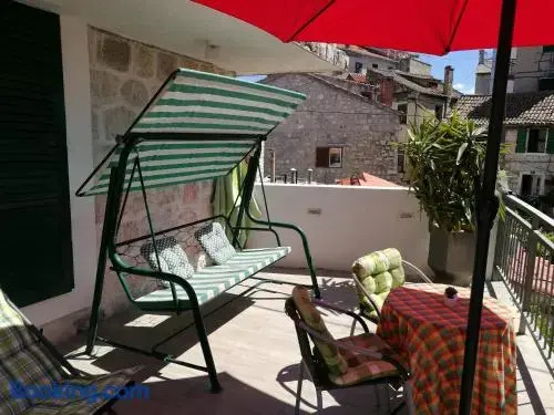 Old stone house in center of Split - San Luke