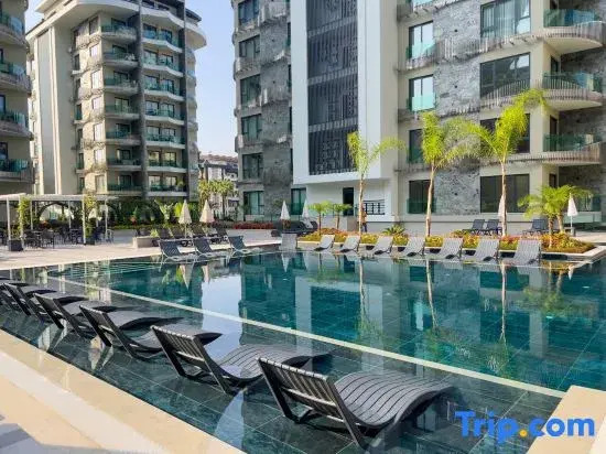 Apartment 1+1 Qoople Excellence A45 100 meters from the sea