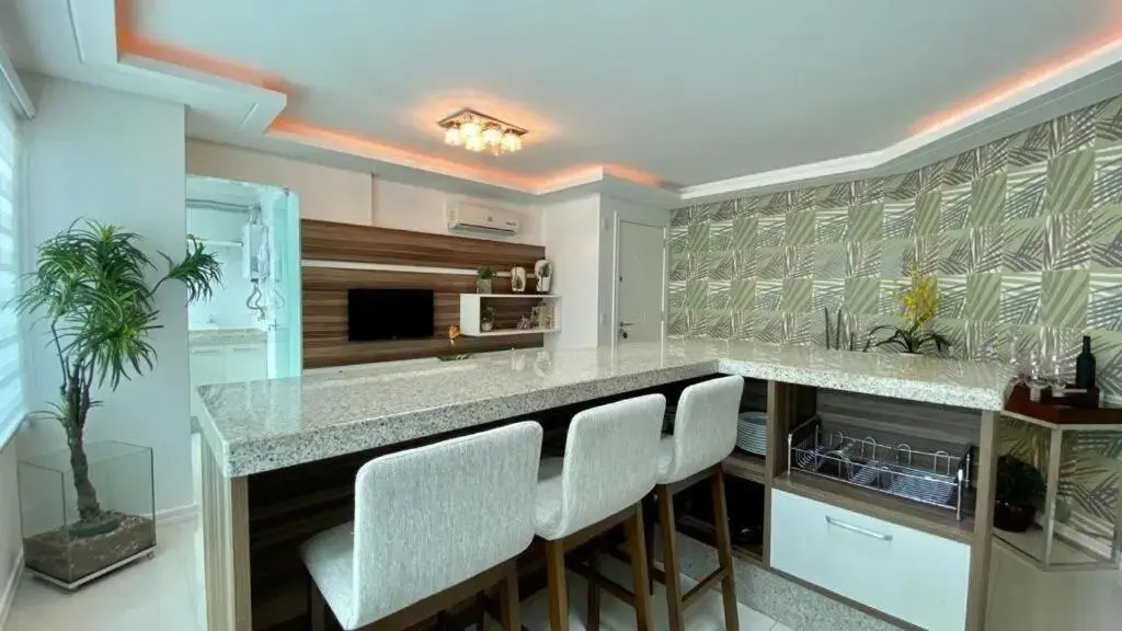 Apartamento para 5 pessoas na Praia de 4 ilhas.