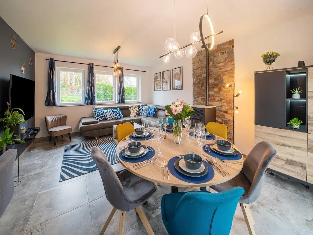 Holiday home in Noiseux with fenced garden