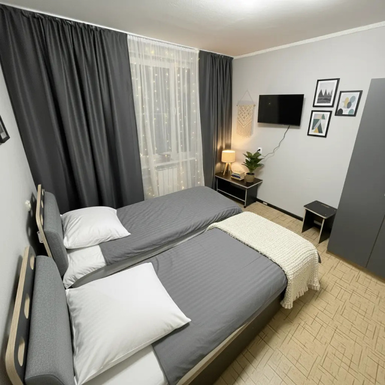 2-к. квартира, 50 м², 5 кроватей