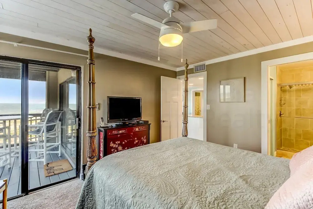 Newly Remodeled Oceanfront Condo with Salt Water Pool and Private Walkway to Beach by RedAwning
