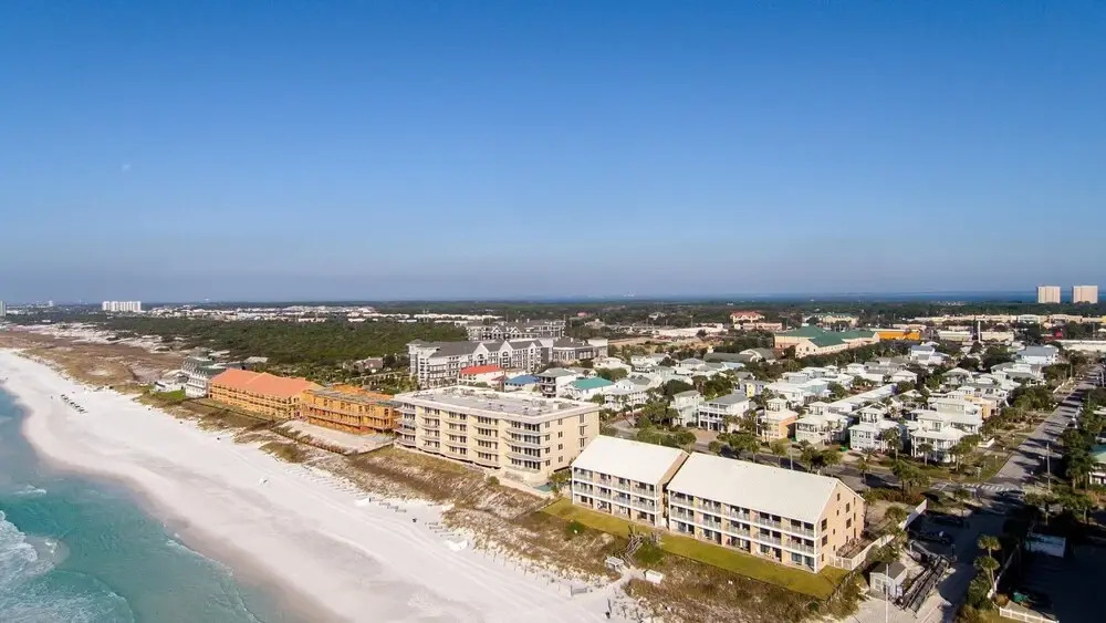 Crystal Villas 6A - Just a few steps and your toes will be in the sand with Beach Service Included