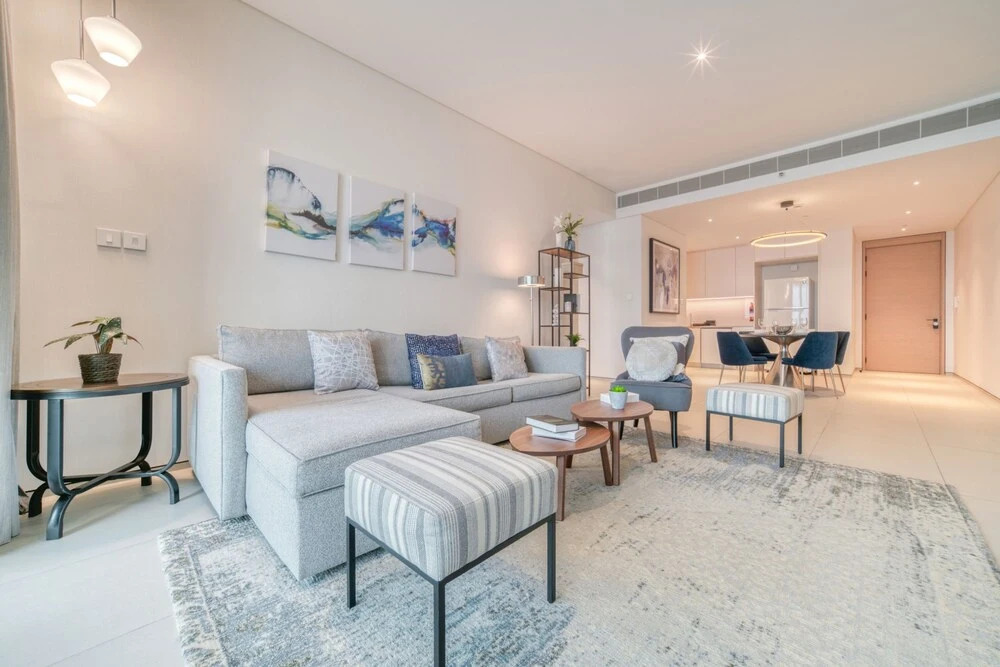 Modern 2BR w Sea View Balcony at Address JBR