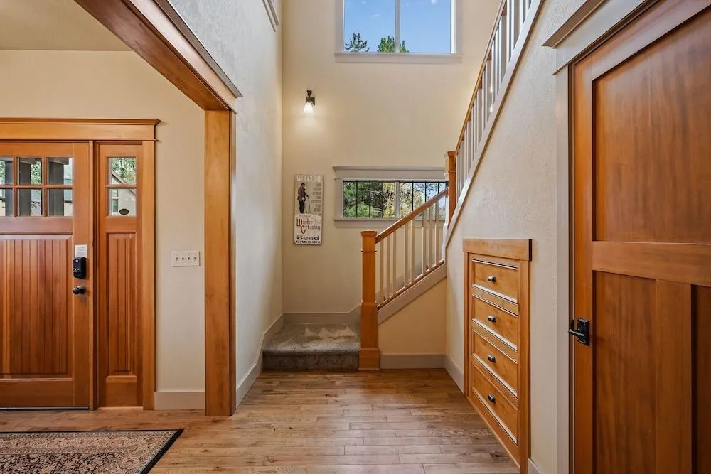 Craftsman-style Awbrey Home features Gas BBQ by RedAwning