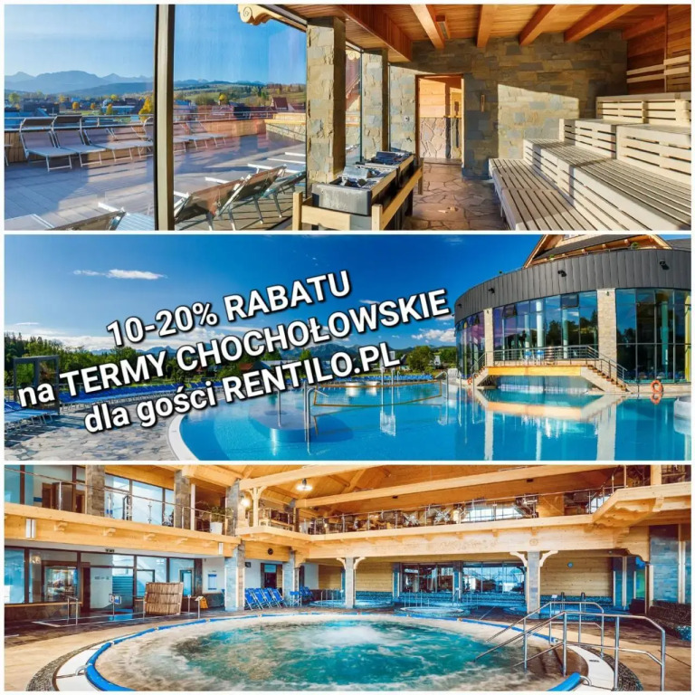 Domek Góralski PREMIUM Niedźwiedzia Gawra & Sauna, Balia by RentiloPL