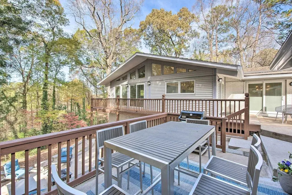 Serene Home w/ Fire Pit, Deck & Easy Access to ATL