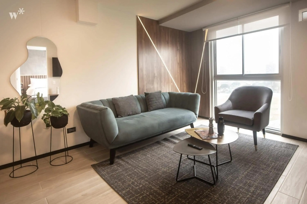 Monochromatic 1BR in Lovely Barranco