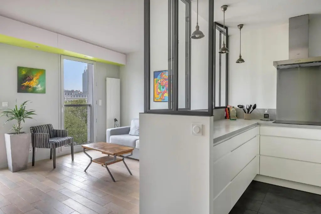 En plein coeur de ville, bel appartement pour cinq personnes