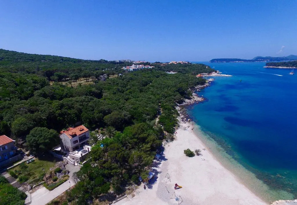 City Beach Villa with Pool and Sea View