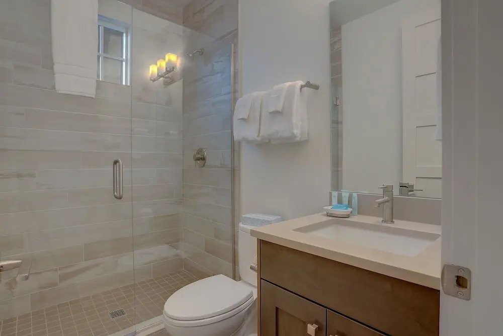 Pet-Friendly Cairn Home features Private Hot Tub and Fire Pit on the Back Patio by RedAwning
