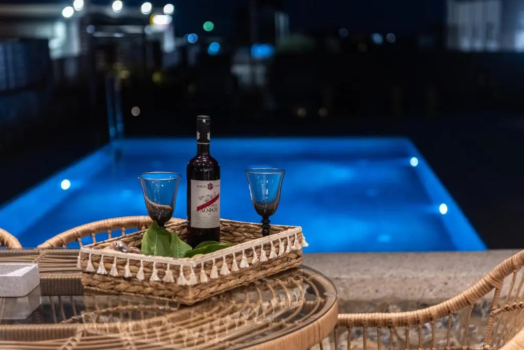 Private Villa Karydia with private pool