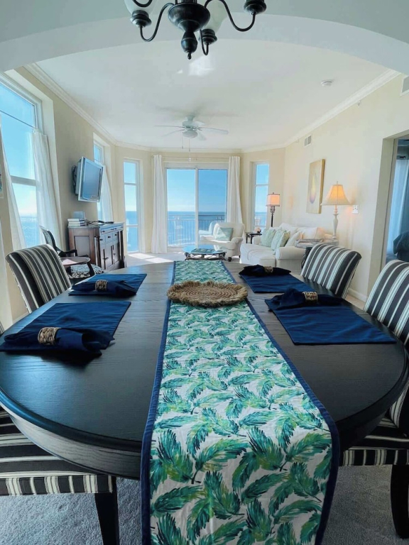 Spacious Beachview End Unit in Legacy Tower 1 -1001 - 3 Bedroom 3 Bath Condo