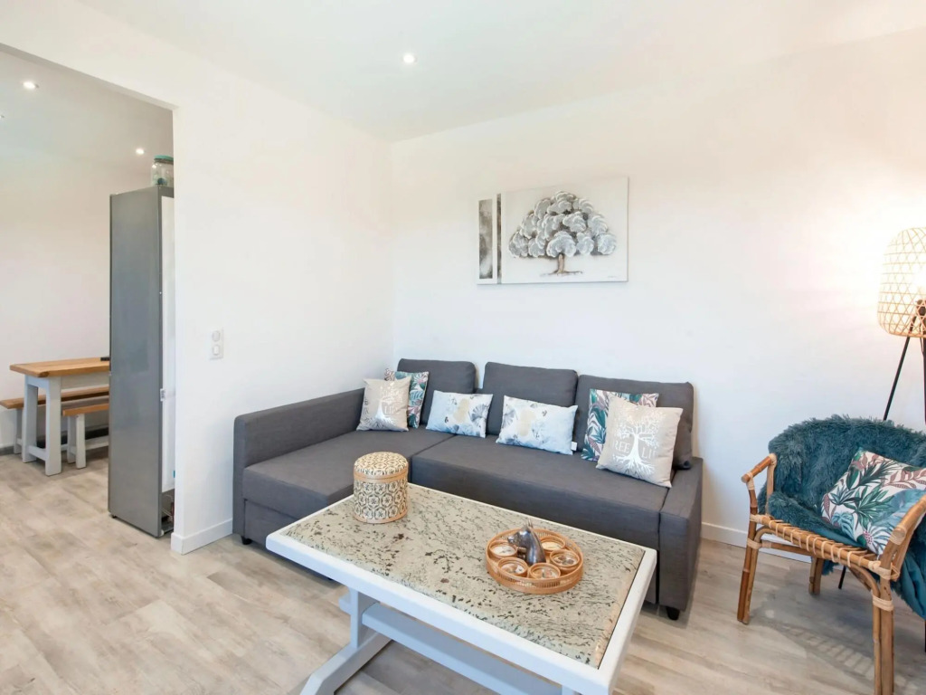 Holiday home in La Roquette sur Siane with furnished garden
