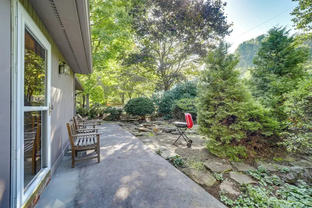 Spacious North Carolina Retreat - Patio & Fire Pit