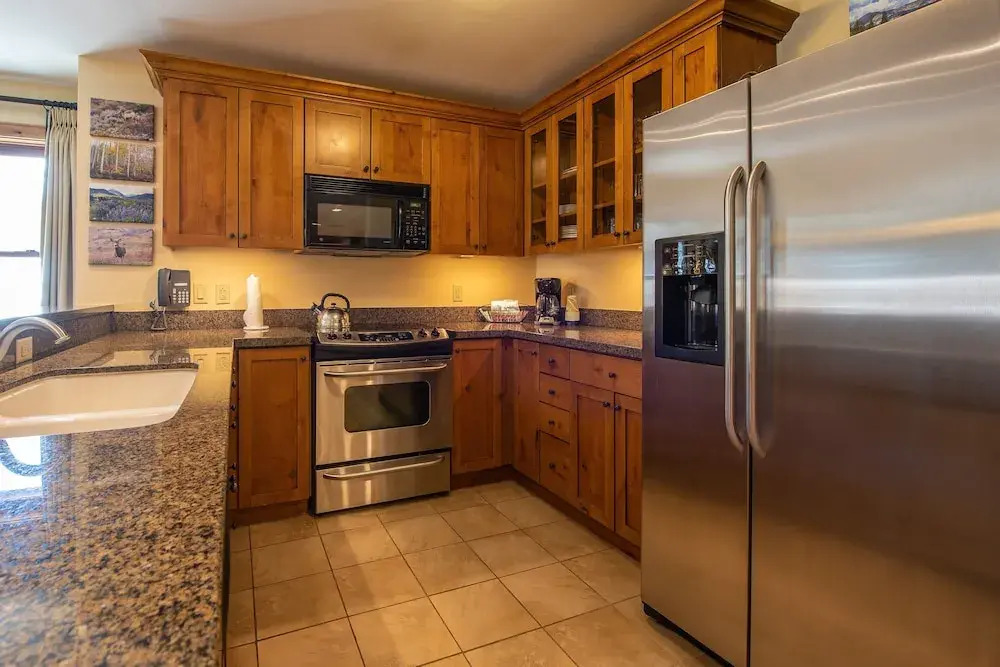 Two Bedroom Condo with Balcony over Mountaineer Square - Just Steps from the Slopes! 2 Condo - No Cleaning Fee! by RedAwning