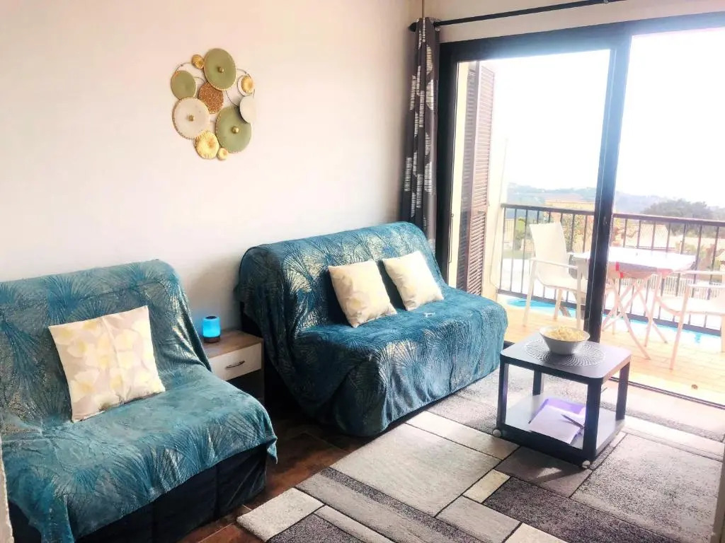 Studio Pool House Vue Mer A 180° - Sea View- Wifi