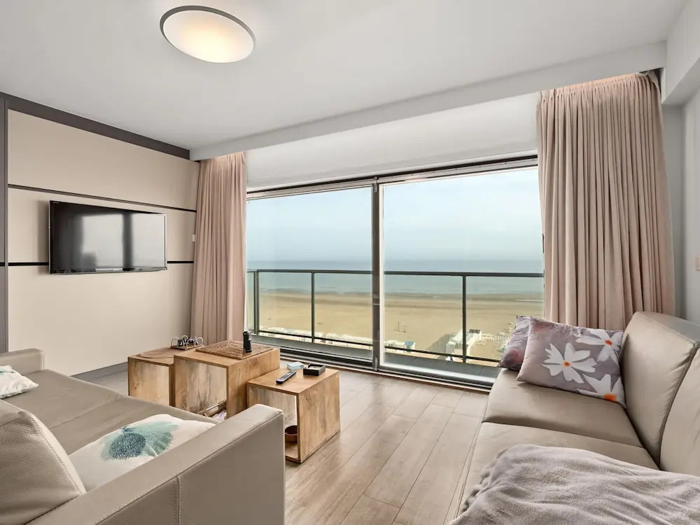 Apartment in Blankenberge with Sea Views