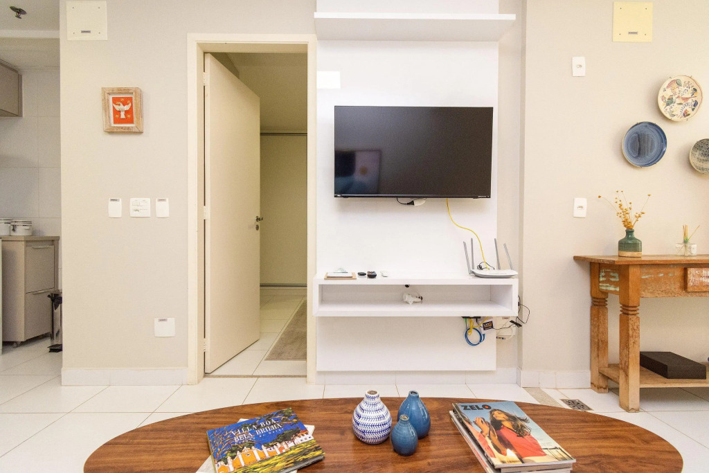 Apartamento De 1 Quarto No Ed. Metropolitan Barcelona   Jardim Goiás   Mb407a
