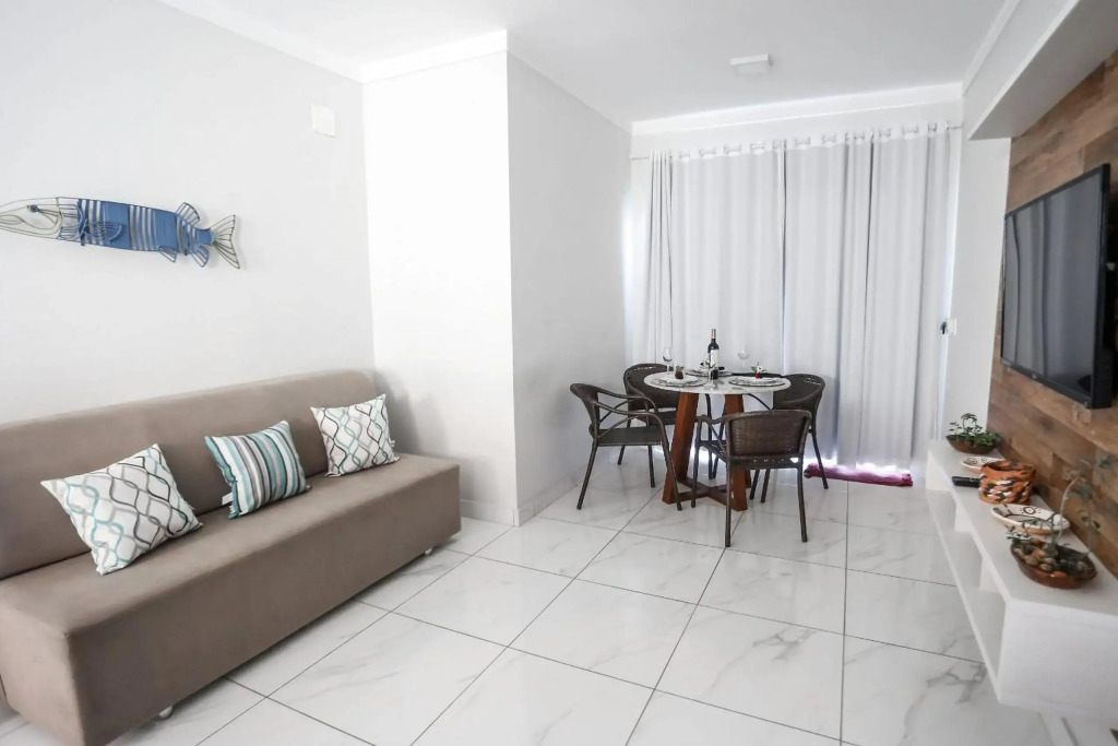Apartamento 2 quartos em Porto Seguro na Praia de Taperapuan